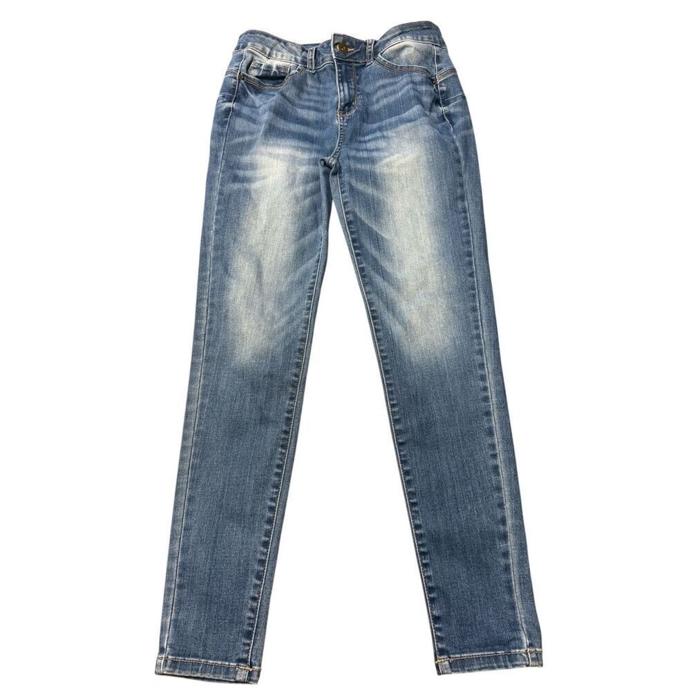 Wax Jean Women's Butt I Love You Skinny Jeans Blue Size 7